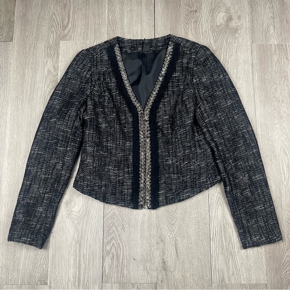 INC International Concepts Jackets & Blazers - INC international concepts Black Tweed Blazer size S